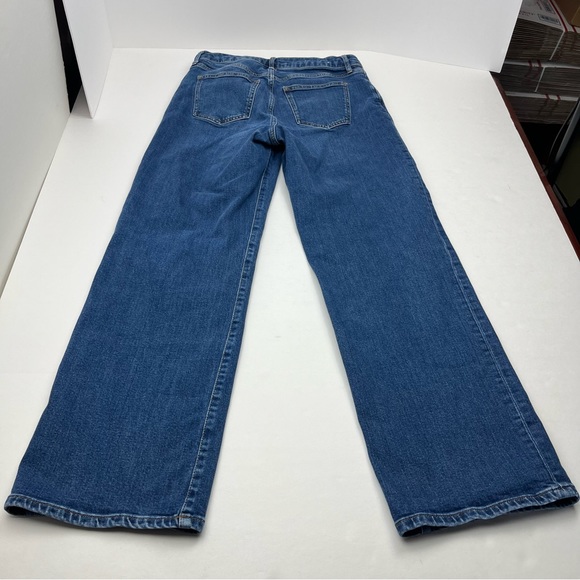 Boden Denim Relaxed Wide Leg Womens Size 8 Regular Waist 28 Blue Jean High Rise - Picture 13 of 13